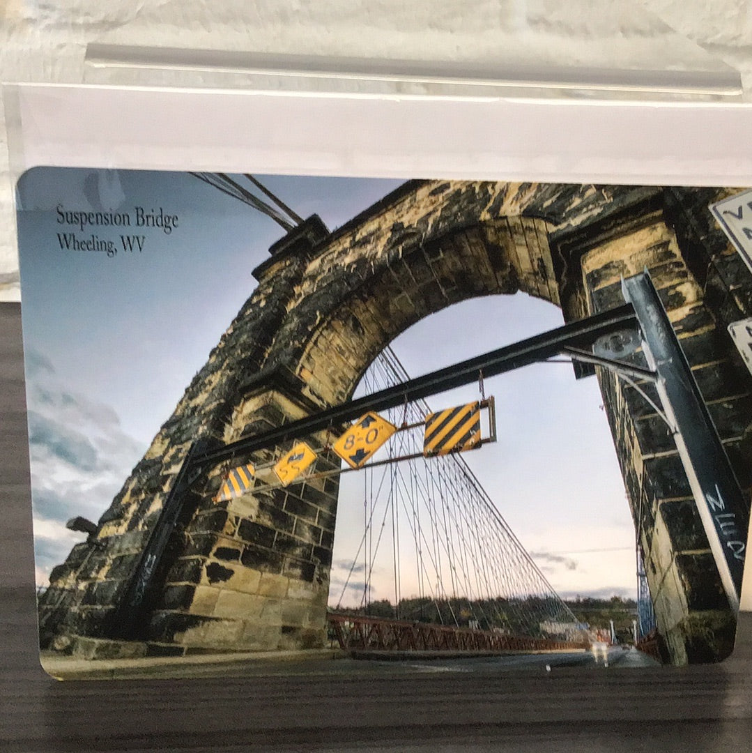 Suspension Bridge Note Card