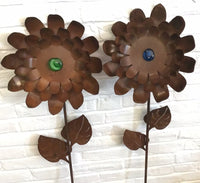 Sunflower Garden Stake