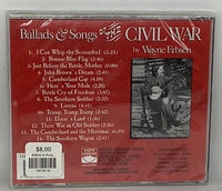 Ballads & Songs Civil War cd