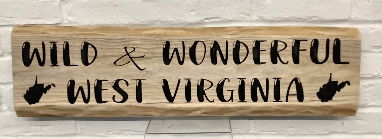 WV Live Edge Plaques