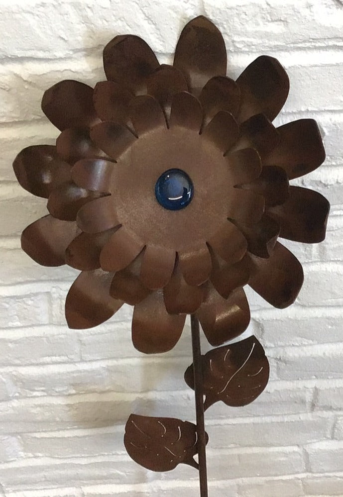 Sunflower Garden Stake