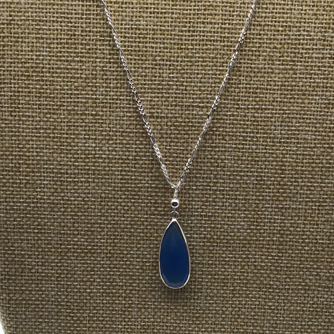 Chalcedony Necklace - 36"