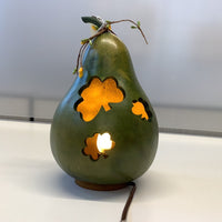 St. Patrick's Day Lighted Gourd