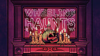 Wheeling Haunts Sticker